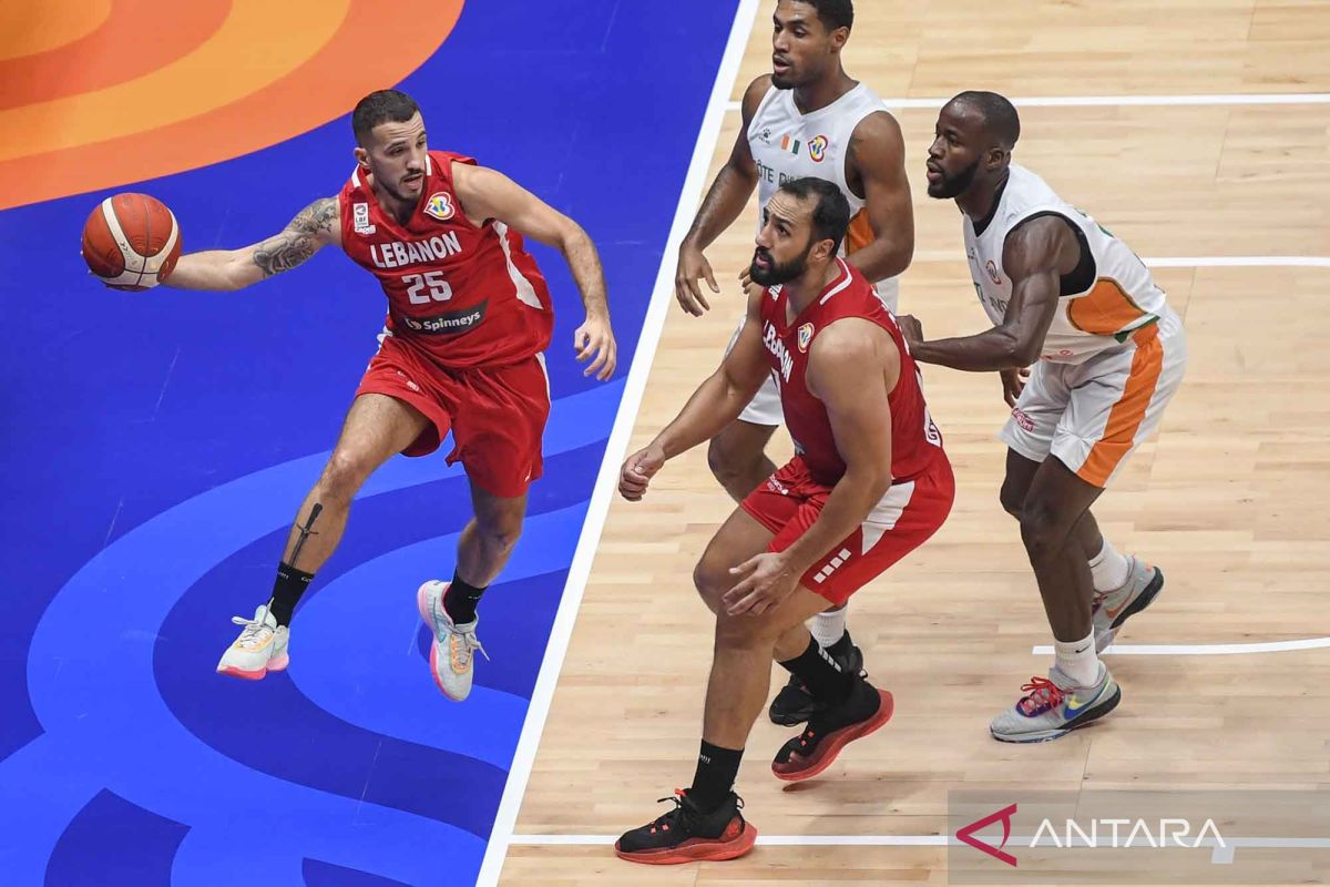 Lebanon raih kemenangan pertama di Piala Dunia FIBA