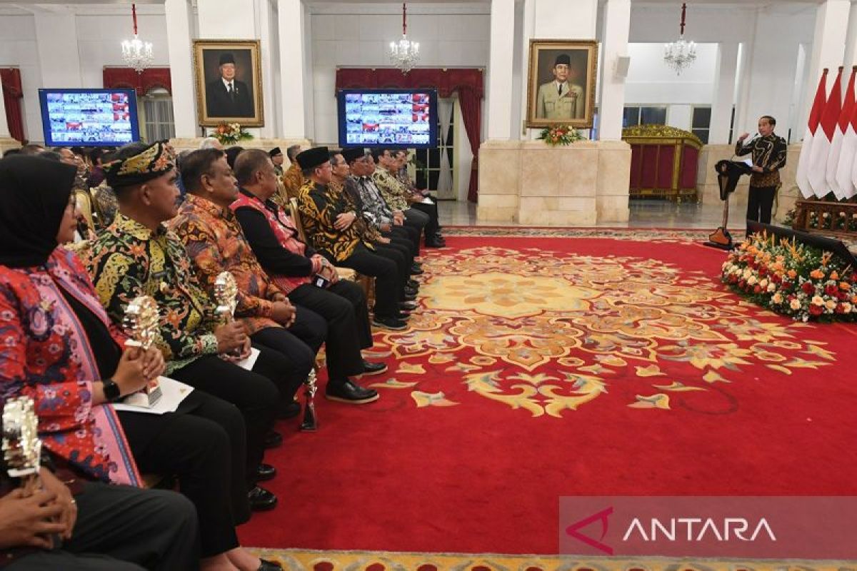 Presiden Jokowi identifikasi 15 daerah dengan inflasi di atas nasional