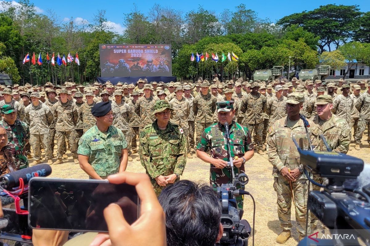 Panglima TNI: Latihan Bersama Super Garuda Shield 2023 jadi ajang berbagi pengetahuan