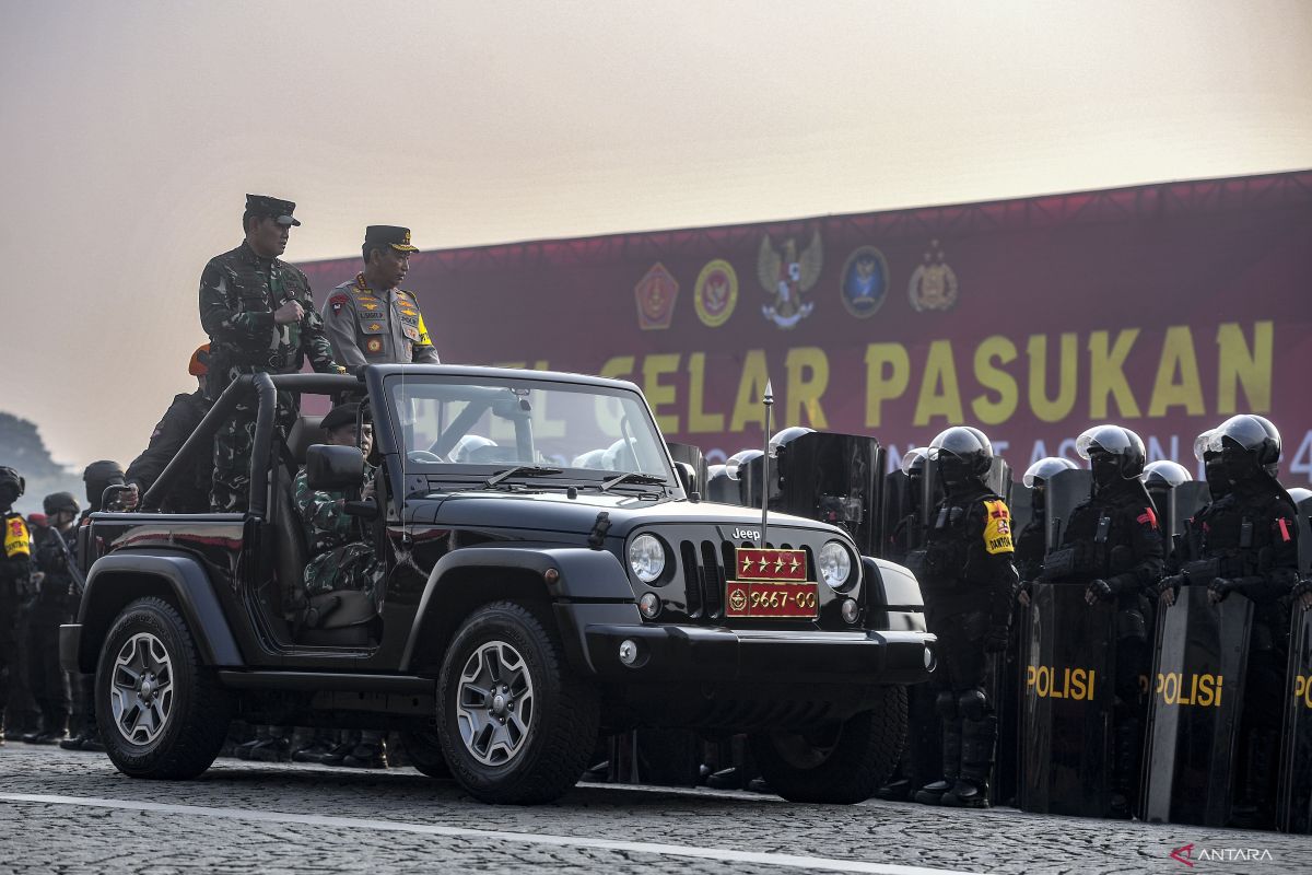 Tni Polri Siap Amankan Ktt Ke 43 Asean Jakarta Antara News Banten