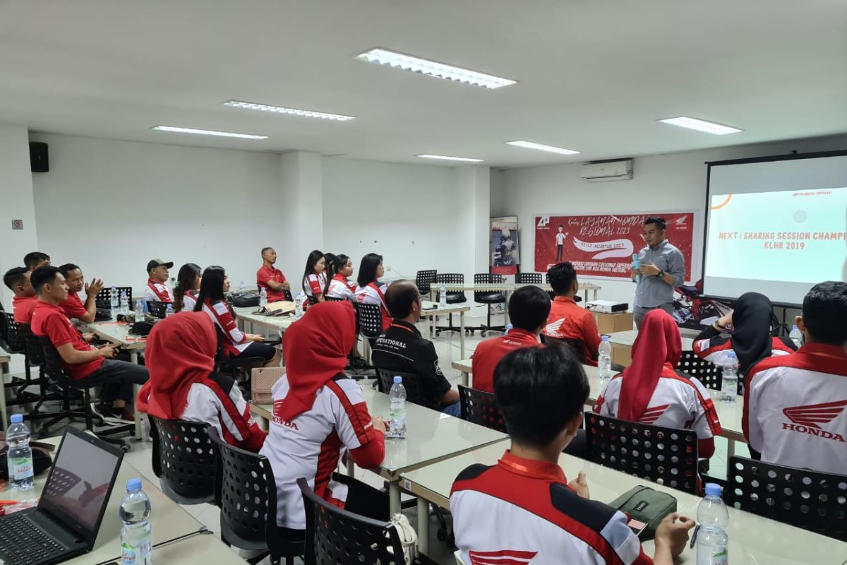 Main dealer Honda Anugerah Perdana menggelar kontes layanan honda regional 2023