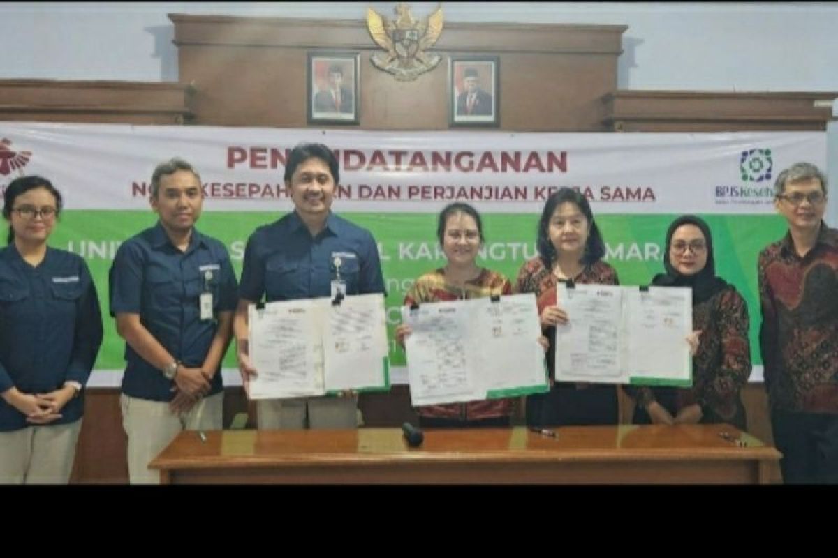 BPJS Kesehatan dan Universitas Karang Turi teken kerja sama