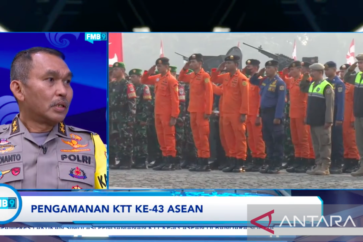 Polri kerahkan 8 satgas amankan KTT Ke-43 ASEAN