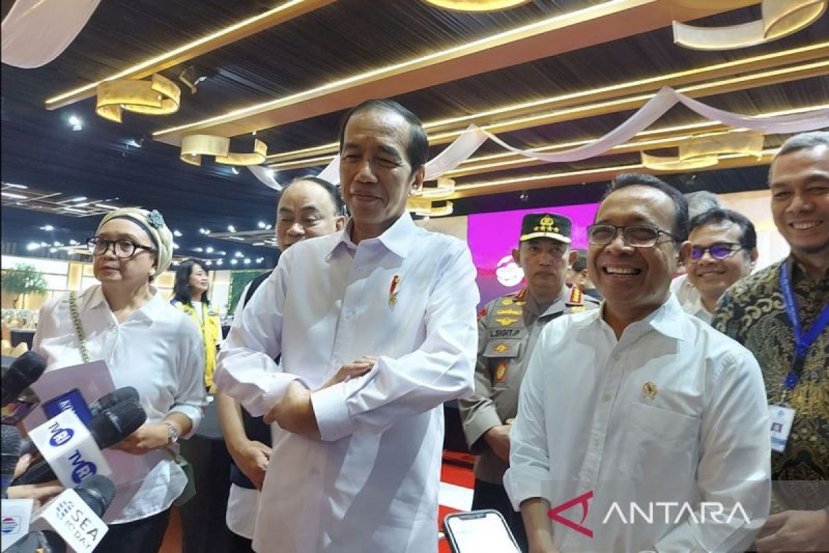 Jokowi tak bahas duet Anies-Cak Imin saat bertemu Surya Paloh