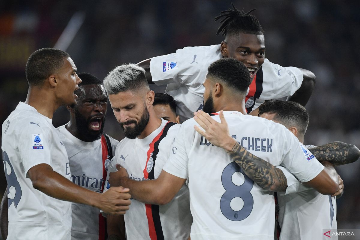 AC Milan bawa pulang kemenangan 2-1 dari markas AS Roma