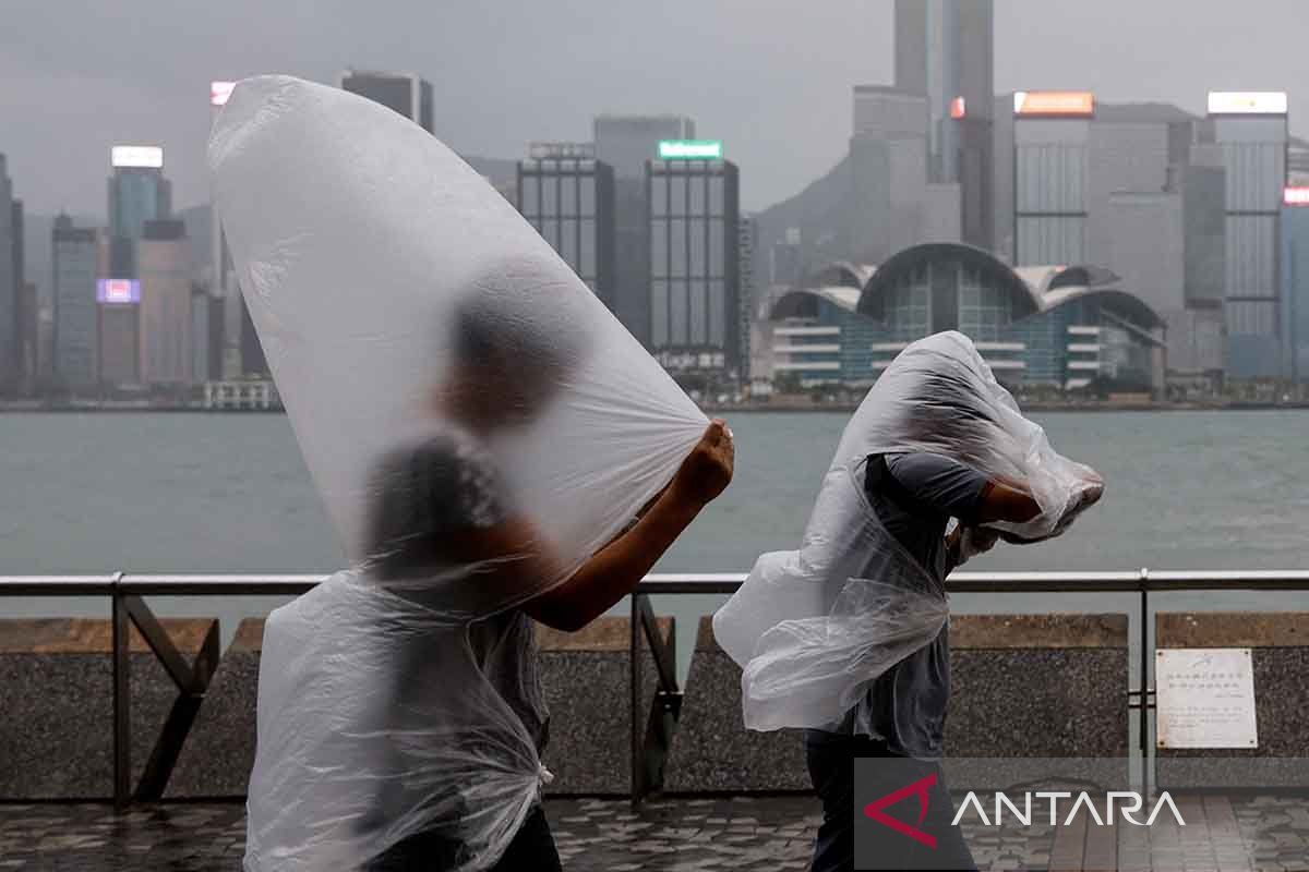 Topan Saola hantam Guangdong setelah Hong Kong, Macau
