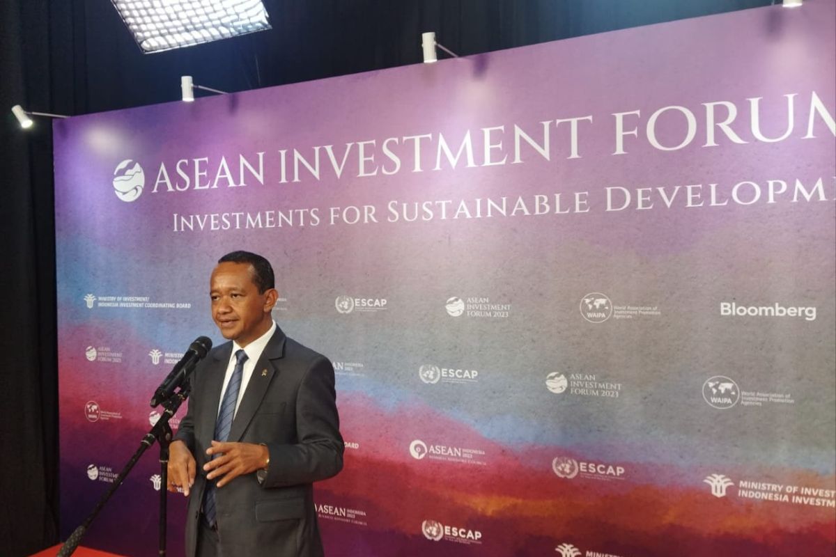 Bahlil: investasi energi terbarukan di ASEAN meningkat 240 persen