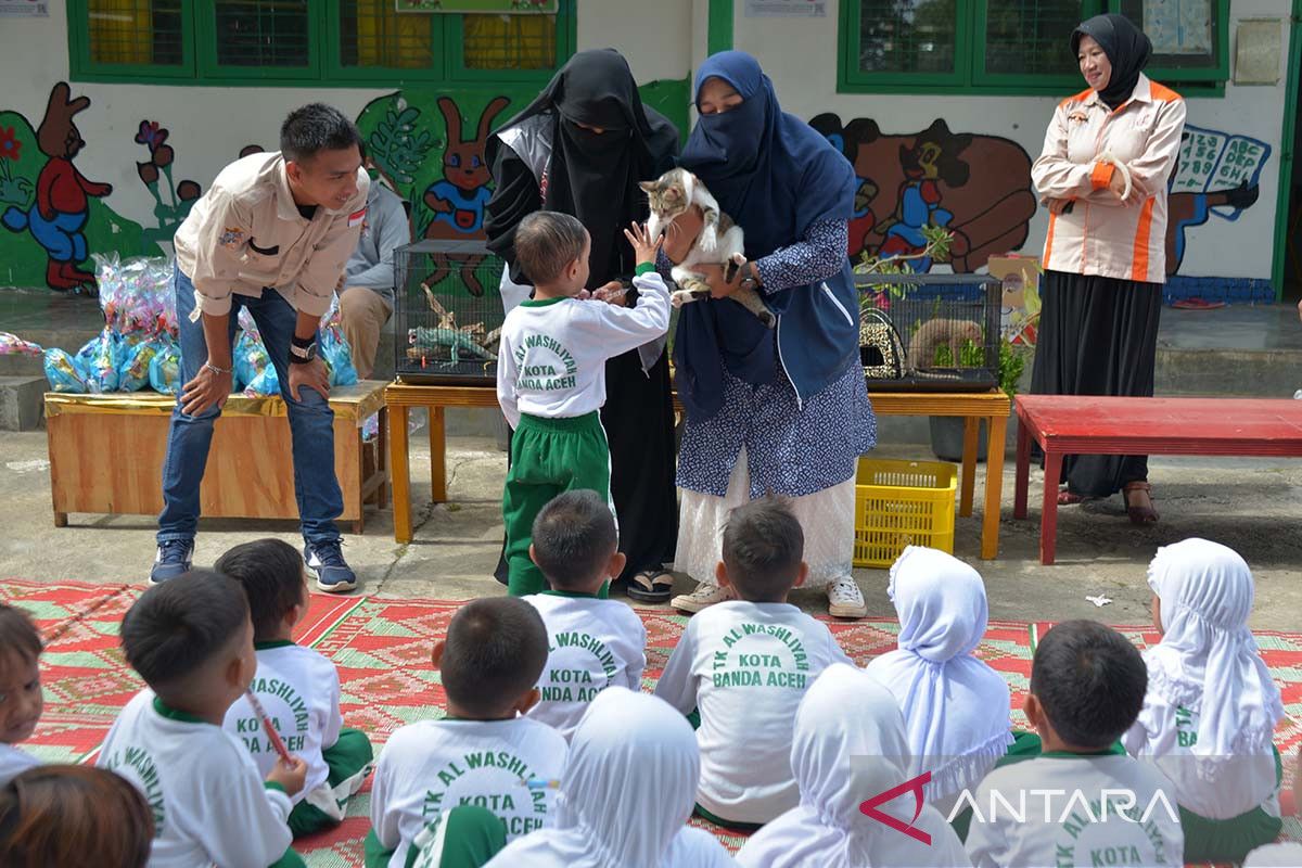 FOTO - Edukasi Hewan Peliharaan di Sekolah