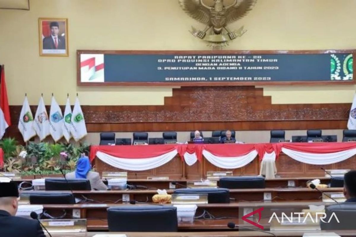 DPRD Kaltim sahkan agenda masa sidang III