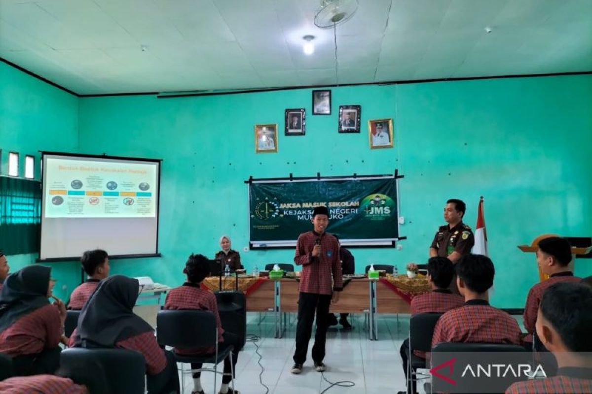 Program Jaksa Masuk Sekolah ajak pencegahan kenalan remaja Mukomuko