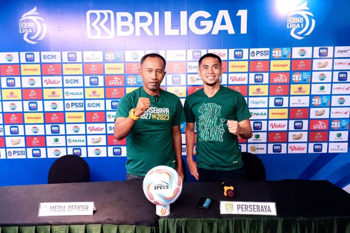 Persebaya bertekad naik ke papan atas klasemen Liga 1