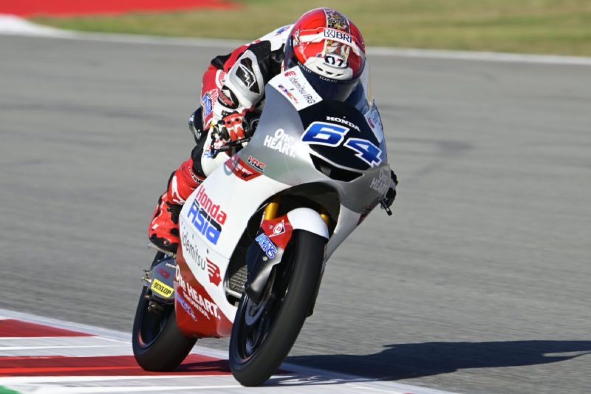 Mario Suryo Aji  pertahankan kepercayaan diri hadapi Moto3 Catalunya