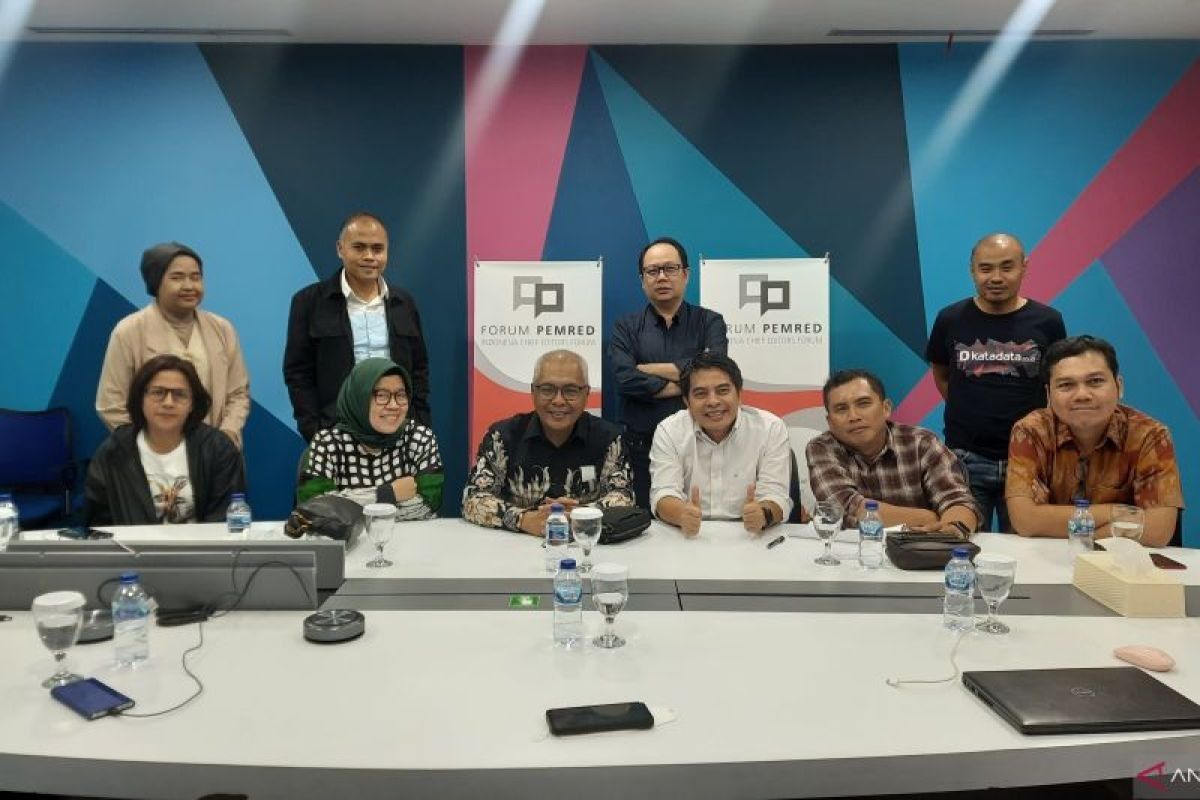 Temui Forum Pemred, Cak Munir sampaikan rencana maju jadi Ketum PWI Pusat