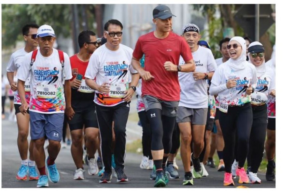 Siti Atikoh pilih nasi ikan jadi "carbo loading" Borobudur Marathon