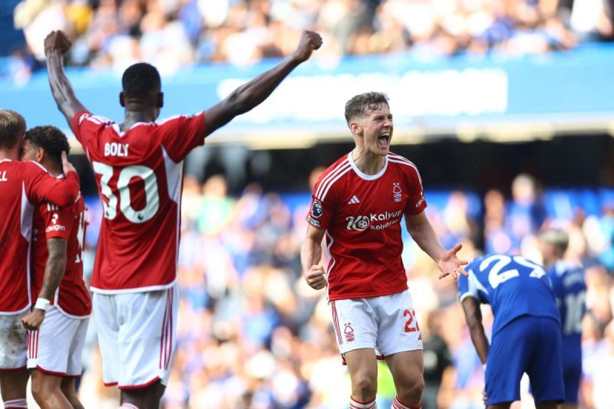 Nottingham Forest curi 3 poin di kandang Chelsea dengan kemenangan tipis 1-0