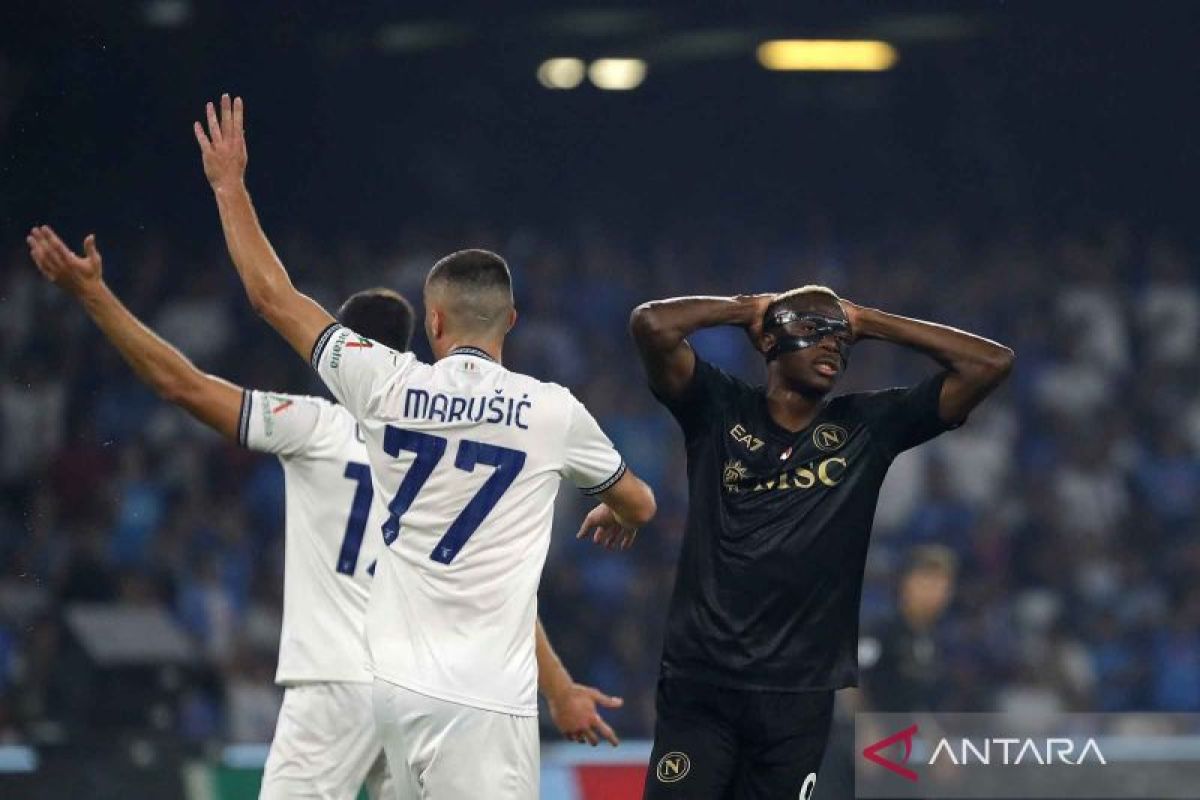 Kemenangan perdana Lazio ditandai kalahkan juara bertahan Napoli
