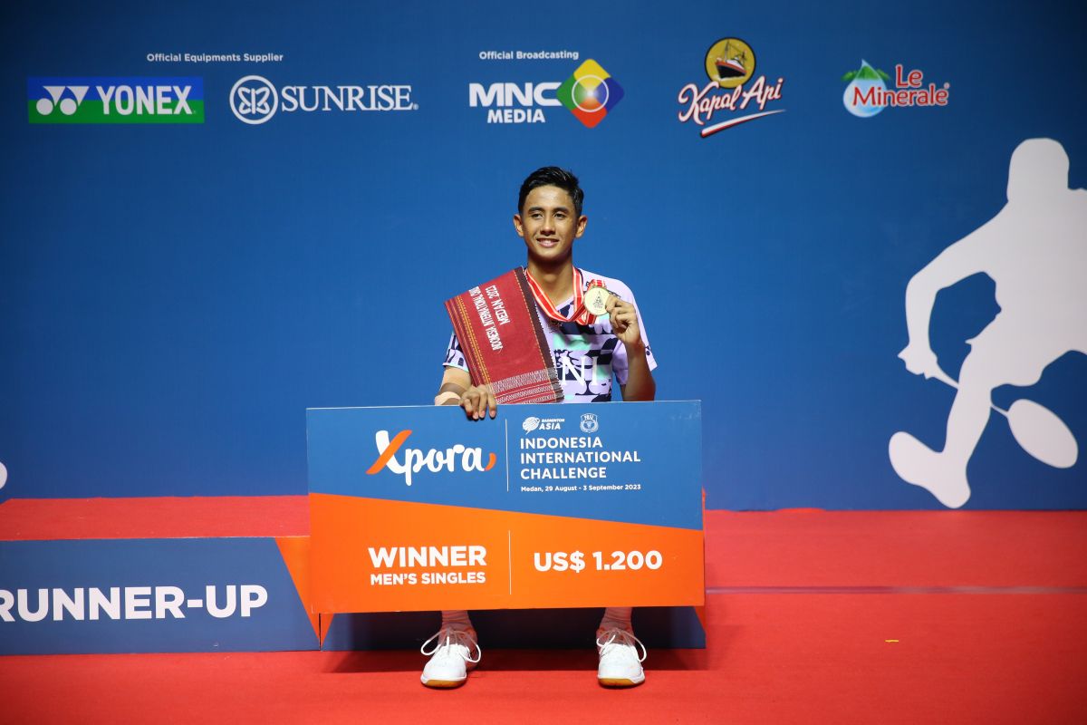 Tunggal putra Alwi juarai Indonesia International Challenge 2023