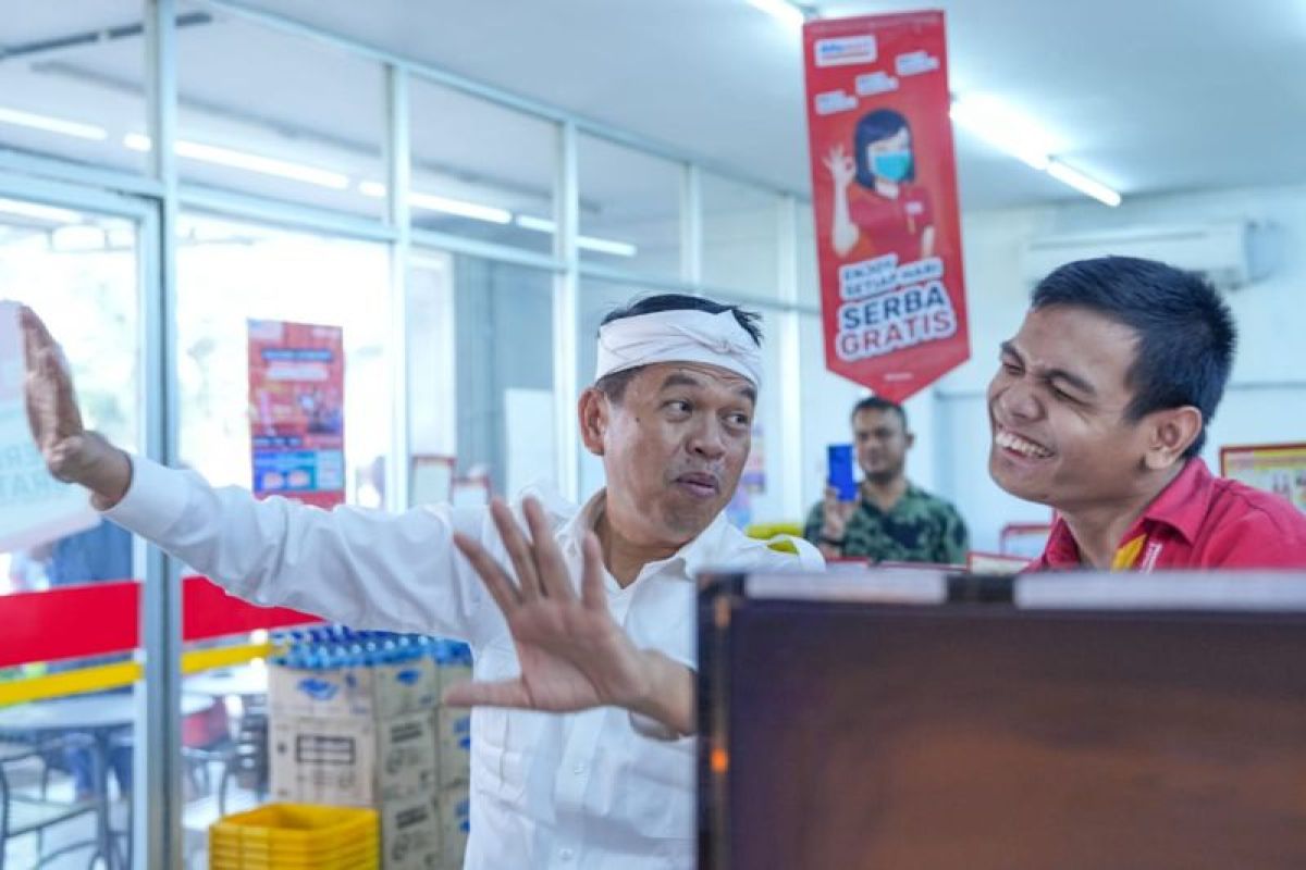 Dedi Mulyadi apresiasi minimarket pekerjakan disabilitas di Majalengka