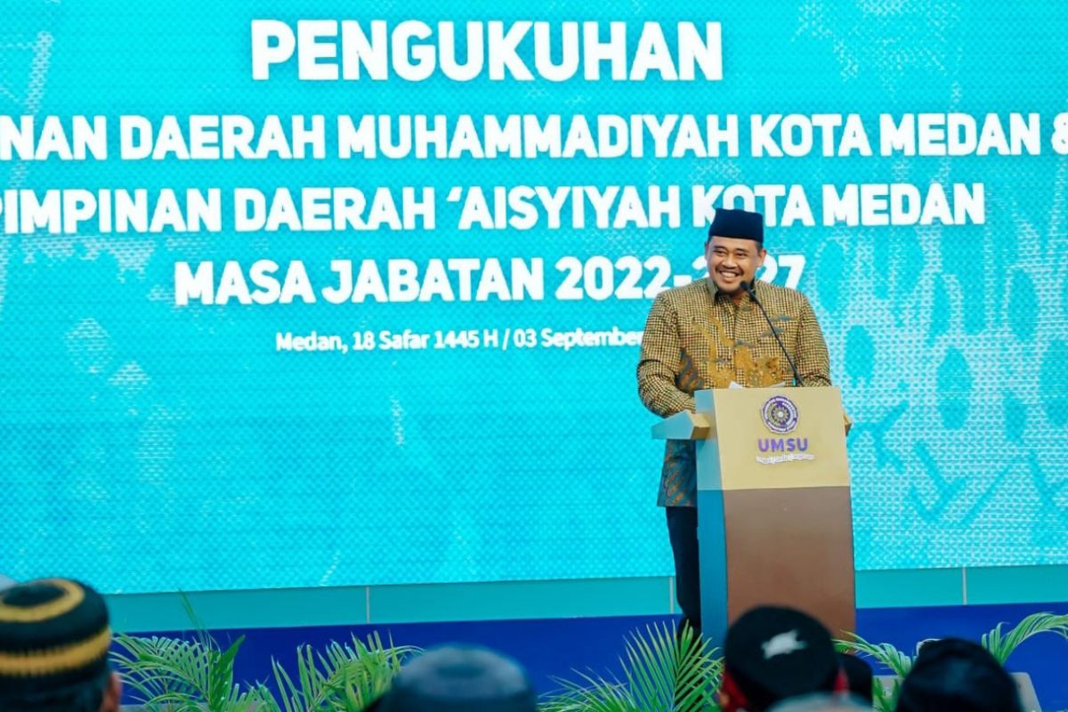 Wali Kota Medan  ajak Muhammadiyah siapkan SDM Indonesia Emas 2045