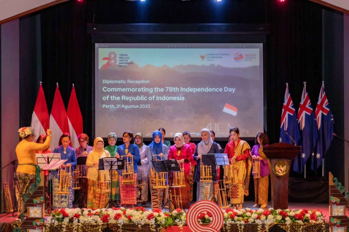 Budaya Indonesia meriahkan resepsi diplomatik KJRI Perth