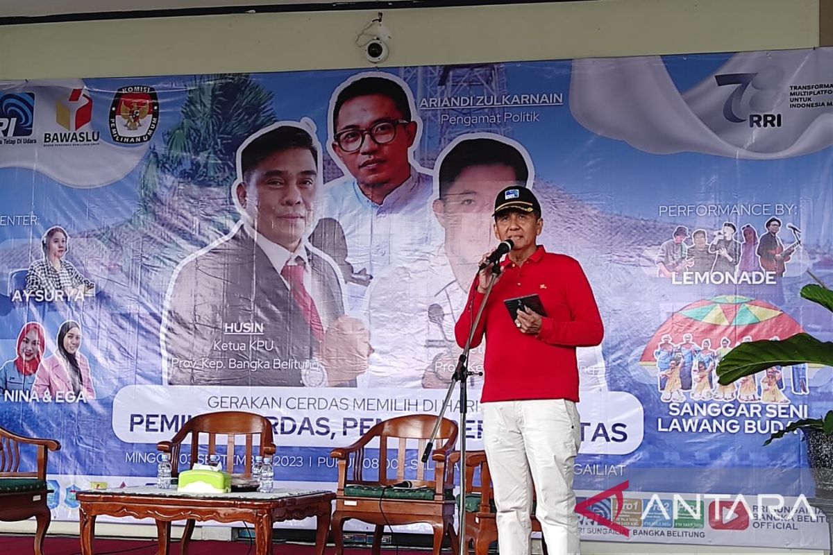 Lpp Rri Gelar Gerakan Cerdas Memilih Pemilu 2024 Antara News Bangka