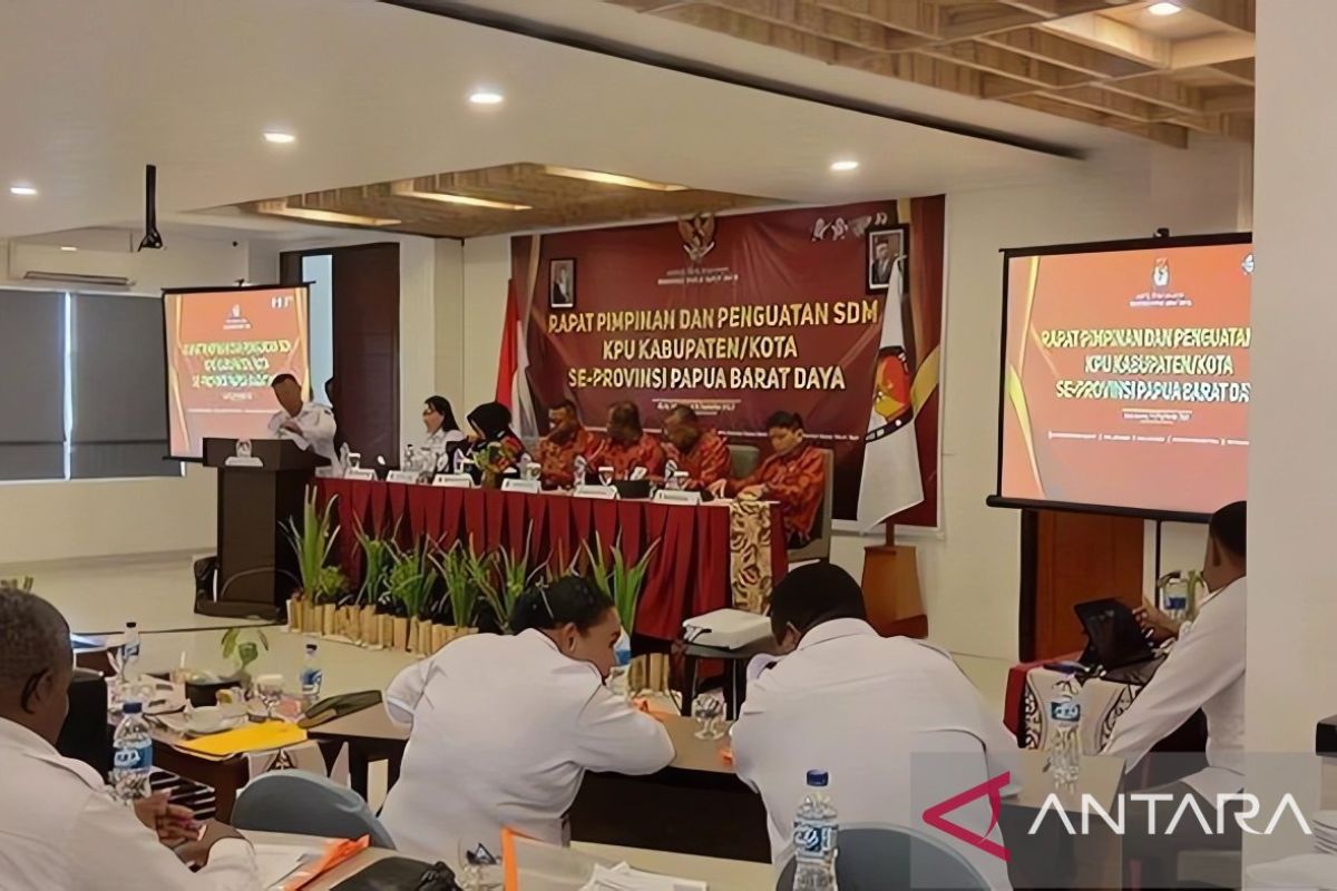 SDM KPU kabupaten/kota di PBD diperkuat tentang tahapan pemilu 2024