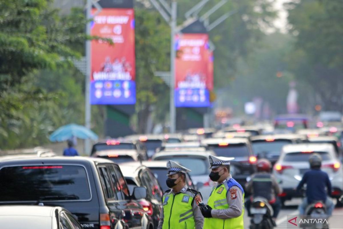 Polisi siapkan empat jalur alternatif mengitari lokasi jamuan makan malam KTT ASEAN di GBK