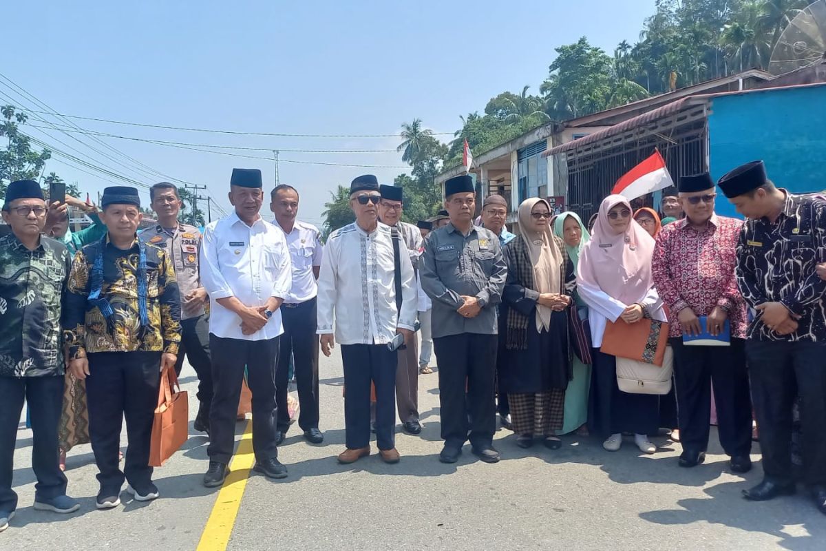 Bupati Rusma Yul Anwar hadiri Penilaian KAN terbaik Tingkat Provinsi Sumatera Barat
