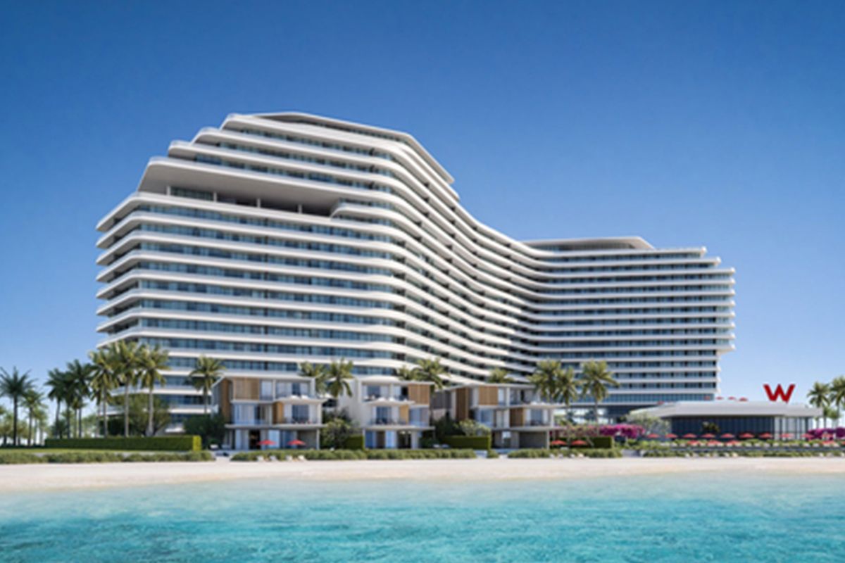 Pulau Al Marjan akan hadirkan hotel kedua milik Marriott International di pantainya: W Al Marjan Island 