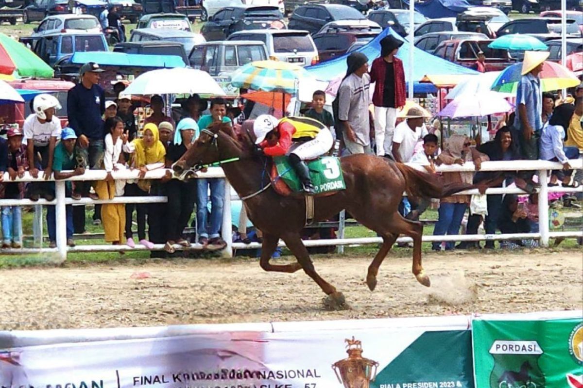 Sulawesi Utara berhasil raih Piala Presiden RI di Kejurnas Pordasi 2023