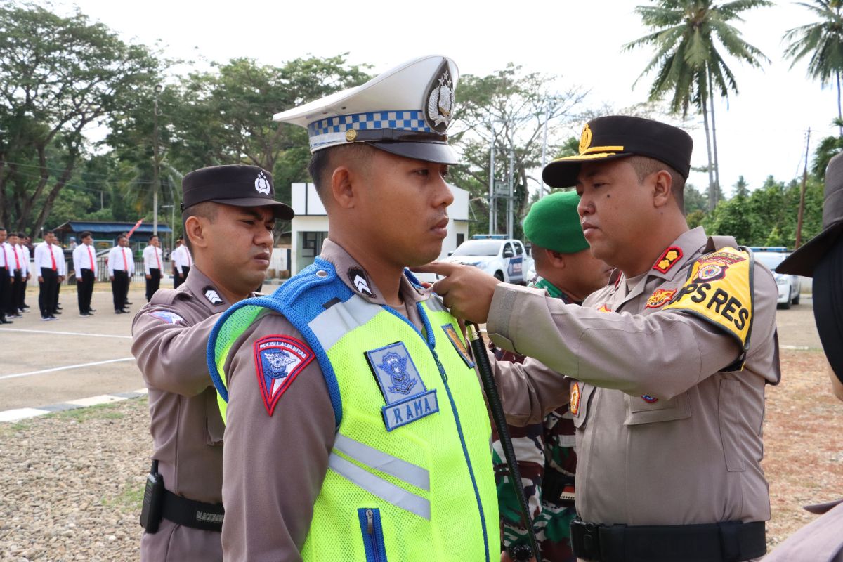 Polres SBT kerahkan 38 personel lakukan operasi zebra salawaku 2023