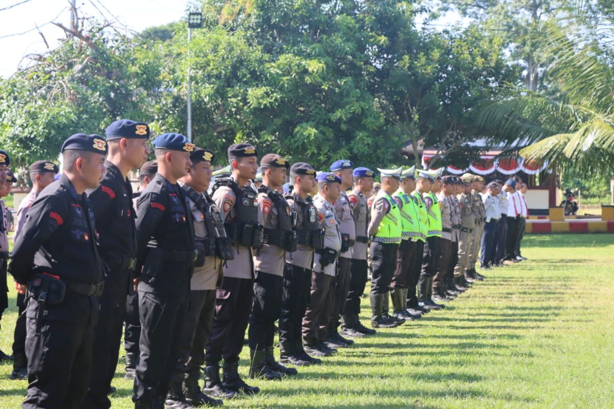 Polres Halmahera  gelar operasi zebra wujudkan tertib berlalu-lintas