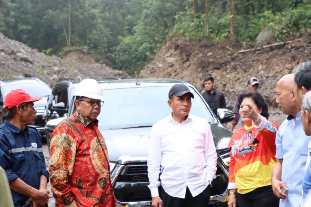 Ketua DPRD: Pembukaan lahan jalan alternatif Berastagi rampung 2023