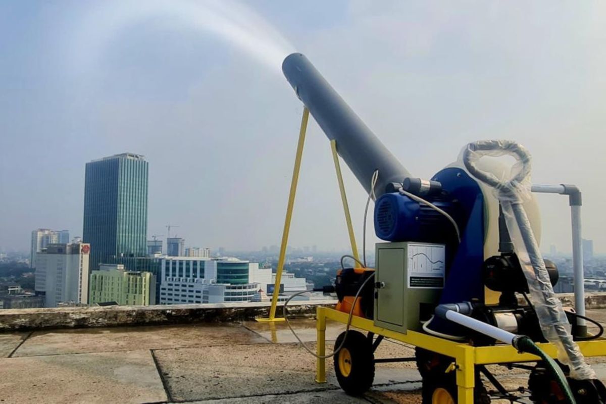 Kualitas udara di Jakarta Timur masih tidak sehat