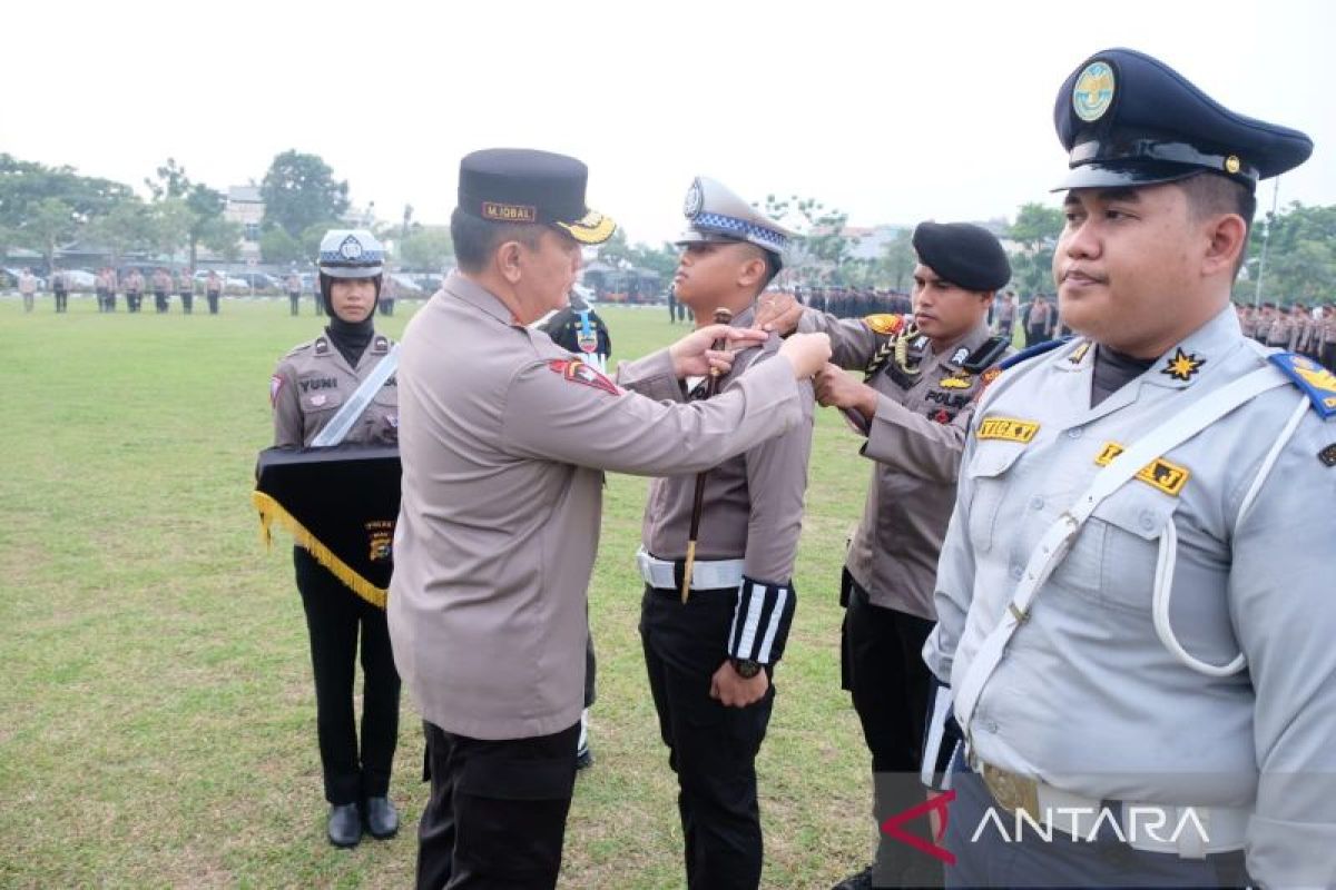 Polda Riau kerahkan 1.200 personel di Ops Zebra Lancang Kuning