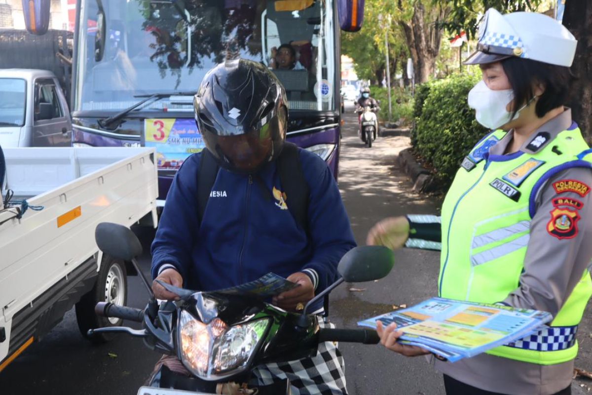 Polda Bali turunkan 1.007 personel cegah kecelakaan lalu lintas