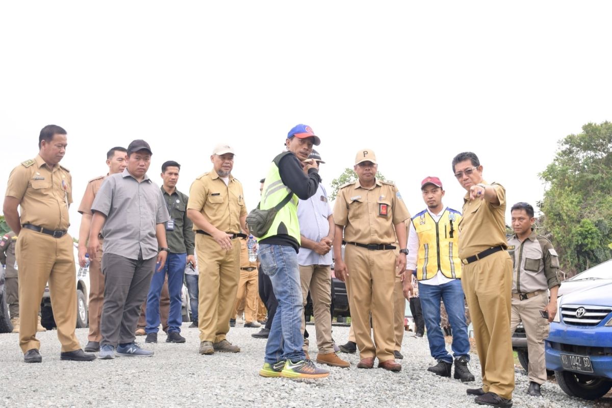 Wagub tinjau jalan lingkar Malinau, pastikan mutu pembangunan terjaga