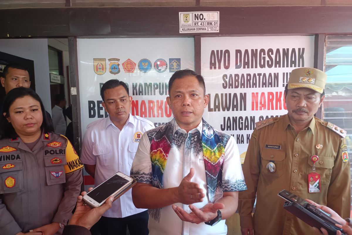 Wakil Wali Kota: Polres Banjarbaru serius berantas narkoba hingga ke pelosok