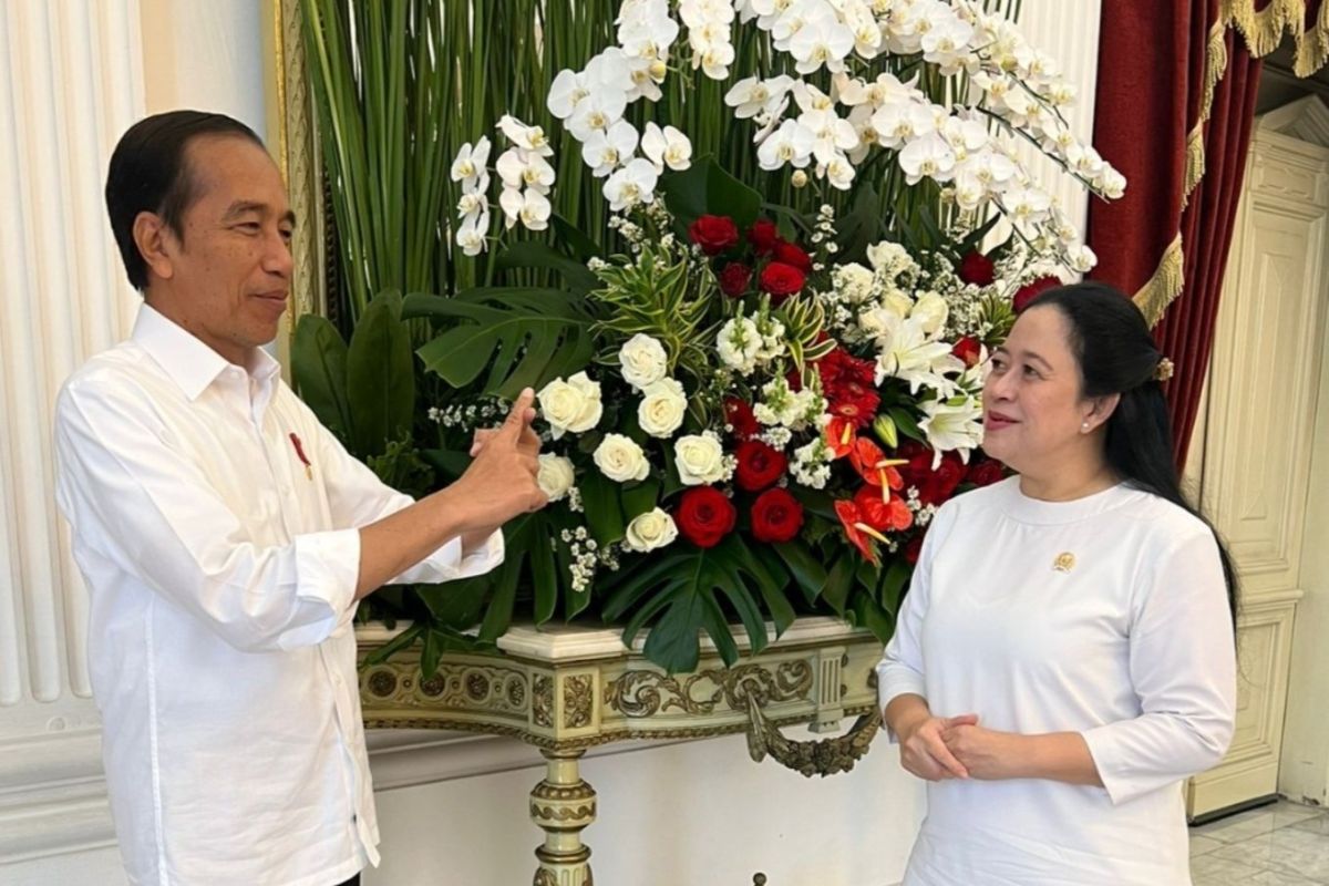 Puan temui Jokowi bahas KTT ASEAN dan hal kebangsaan
