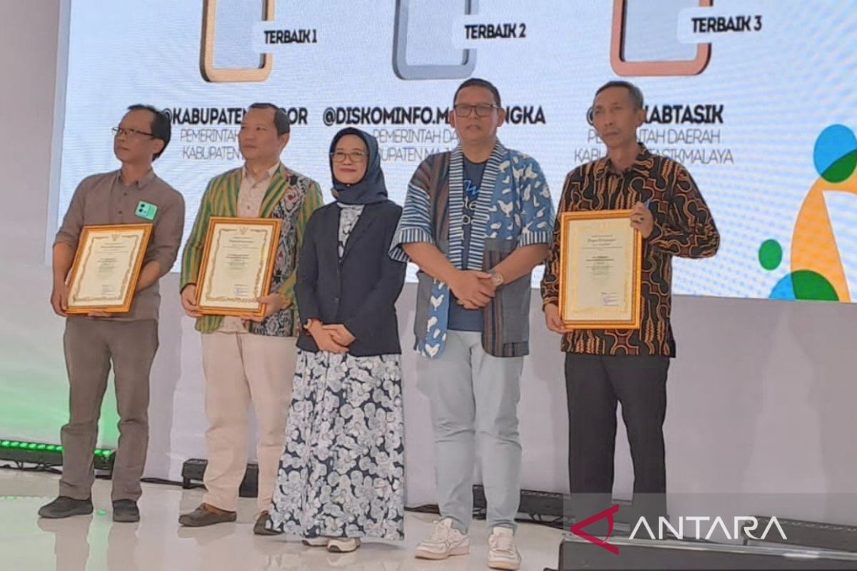 Pemkab Bogor raih sembilan penghargaan Humas Jabar Award dalam Festival Literasi Digital 2023