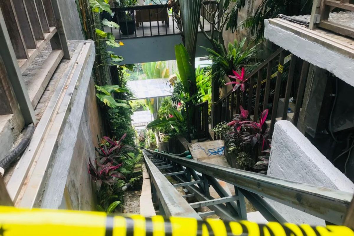 Polisi periksa lift hotel di Ubud setelah tewasnya lima karyawan resor