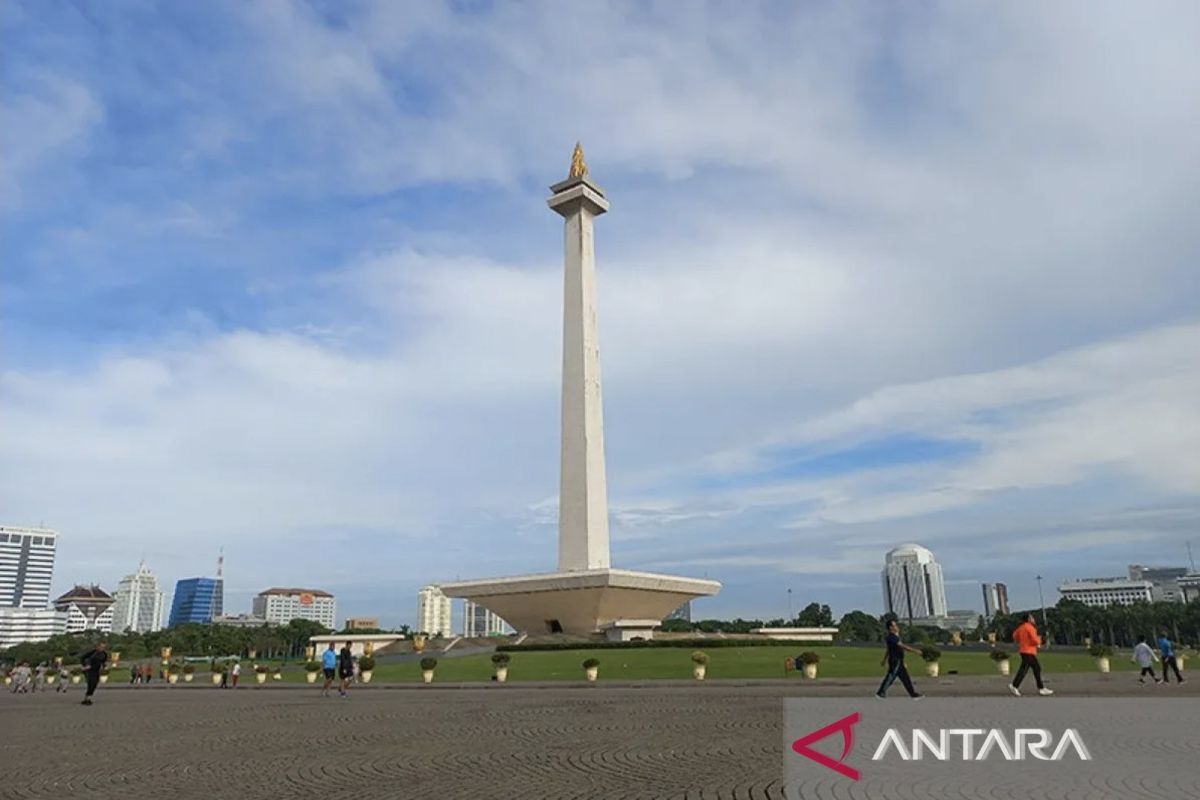 Jakarta cerah berawan hingga Sabtu malam