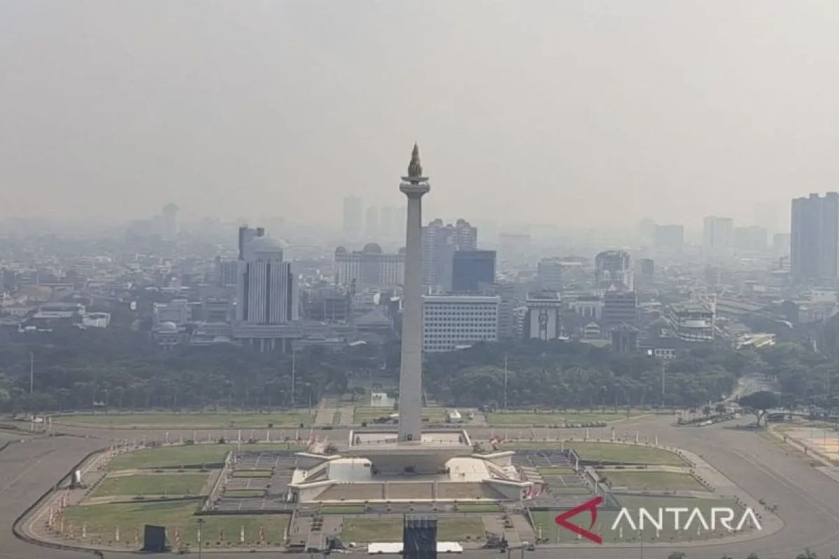 Kualitas udara Jakarta urutan ke-12 terburuk di dunia
