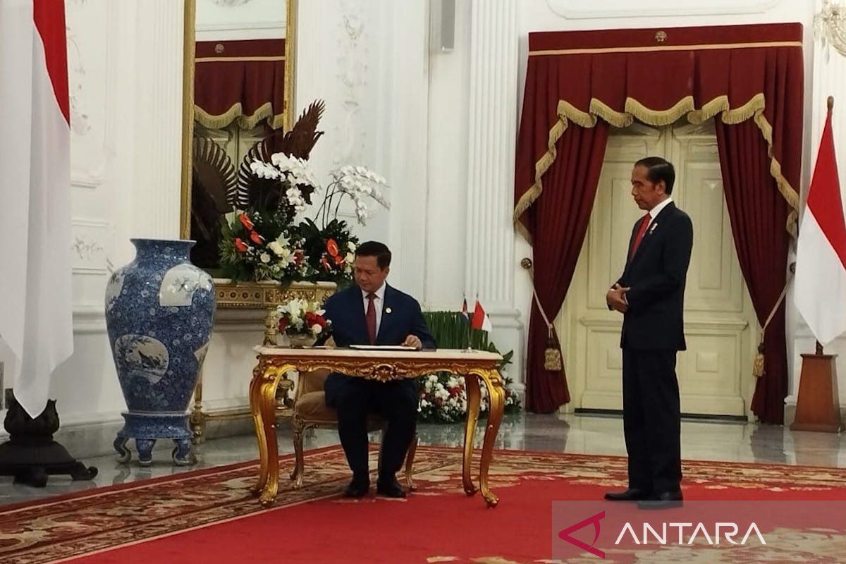 Presiden Jokowi-PM Kamboja bahas ketahanan pangan dan perlindungan WNI
