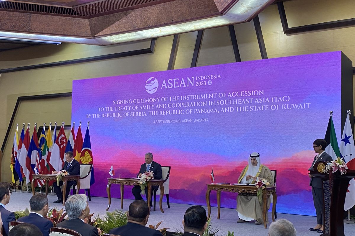 ASEAN resmi menggandeng Serbia, Panama, Kuwait sebagai sahabat