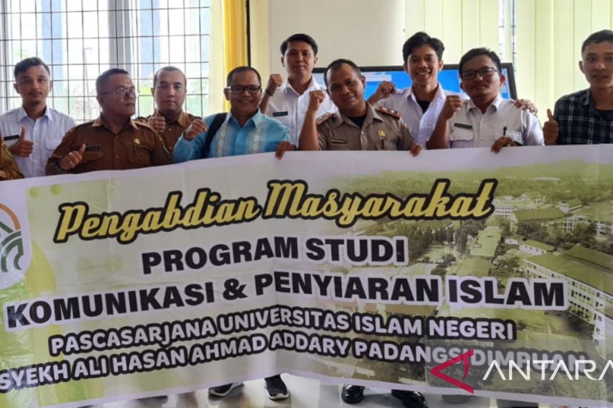 Mahasiswa pasca sarjana UIN Syahada Padangsidimpuan PKM di Tapsel