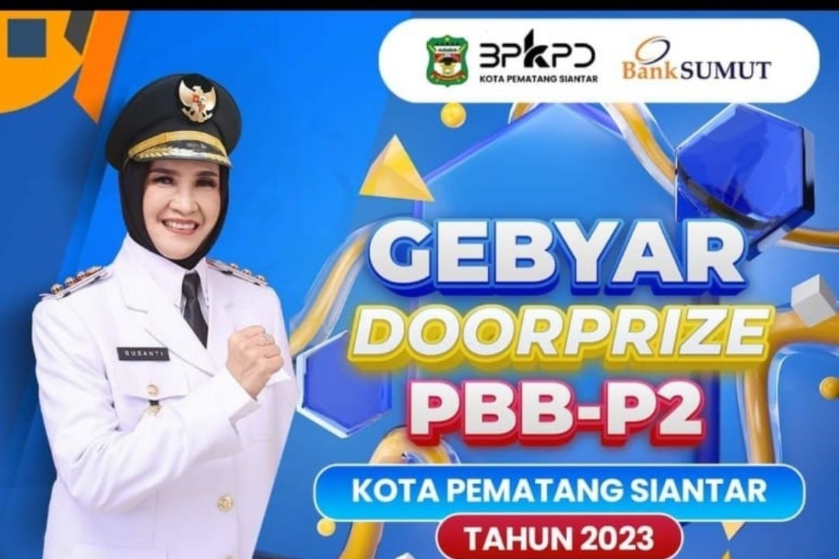 Pemkot Pematang Siantar sediakan hadiah bagi taat wajib pajak