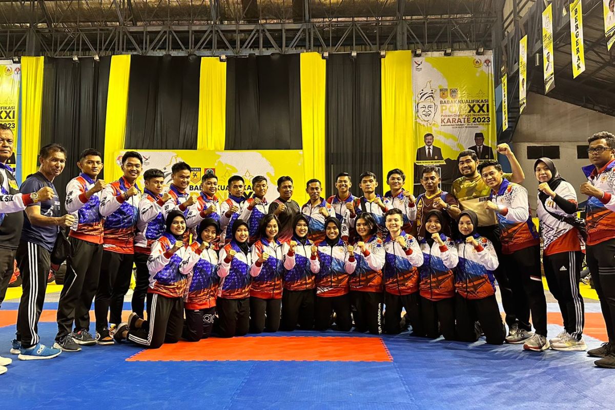 Karateka Sulsel bertekad pertahankan juara umum PraPON 2024