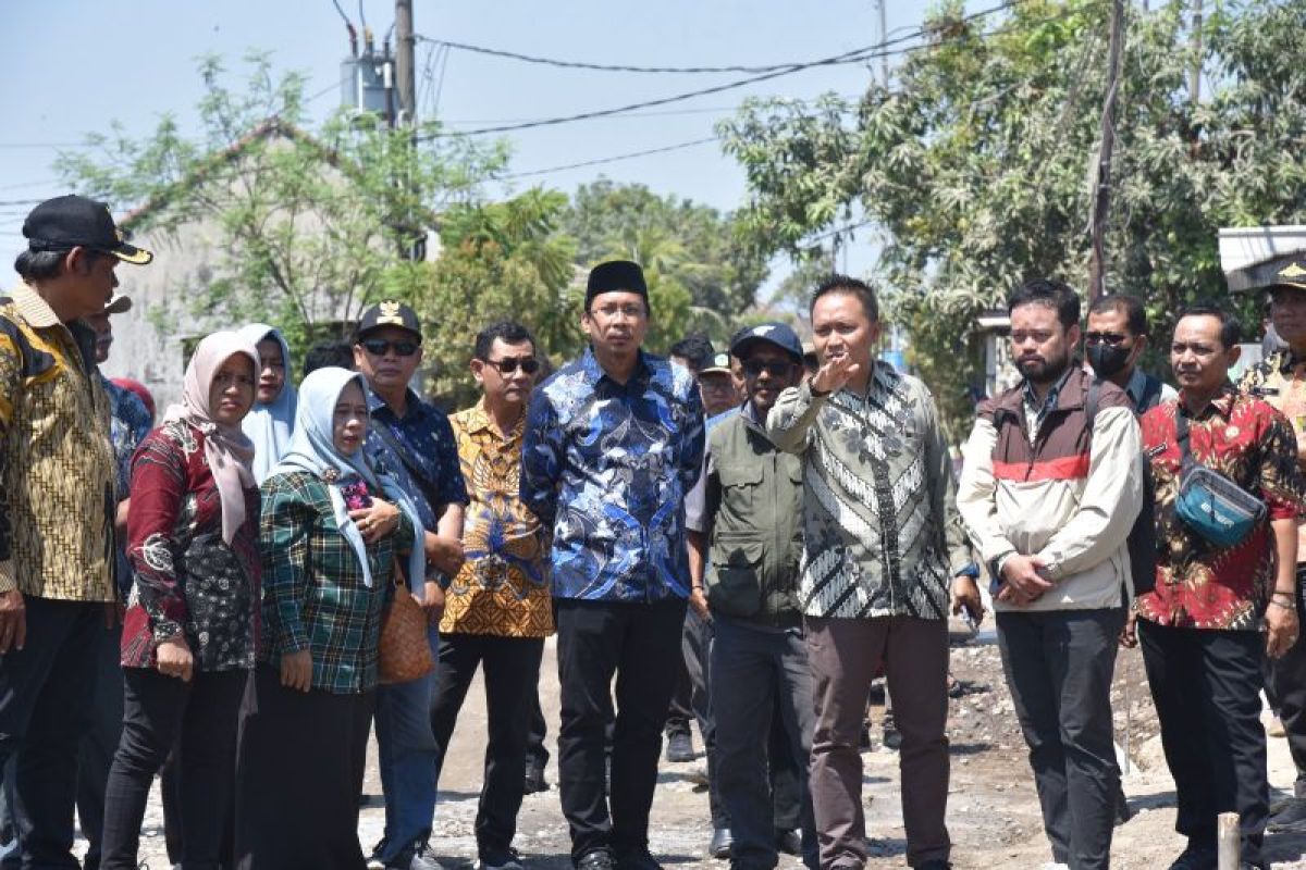 Pemkab Sidoarjo genjot proyek betonisasi Banjar Panji