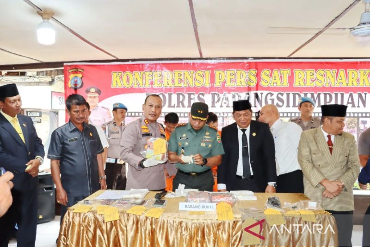 Polres Padangsidimpuan amankan narkoba senilai Rp4 miliar